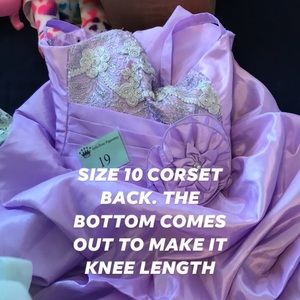 Girls size 10 homecoming/ pageant dress